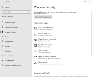 Windows Security